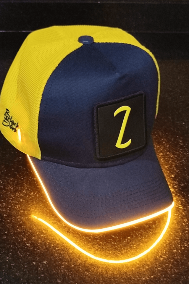 Z Bench Sarı-Lacivert LED'li Beyzbol