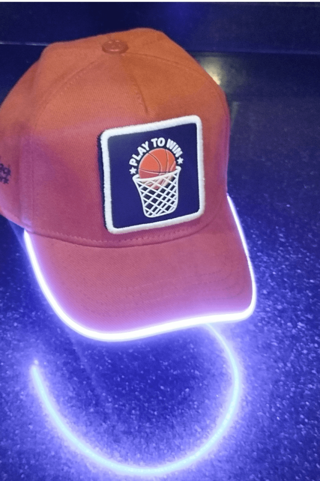 Basket Bench Kahve LED'li Beyzbol Şapka