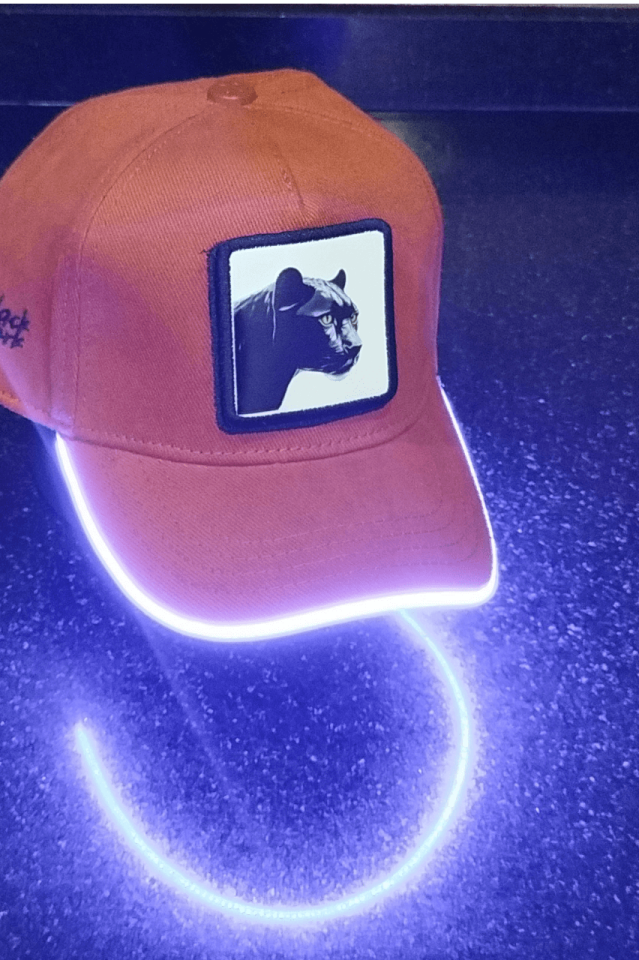 Panter Bench Kahve LED'li Beyzbol Şapka