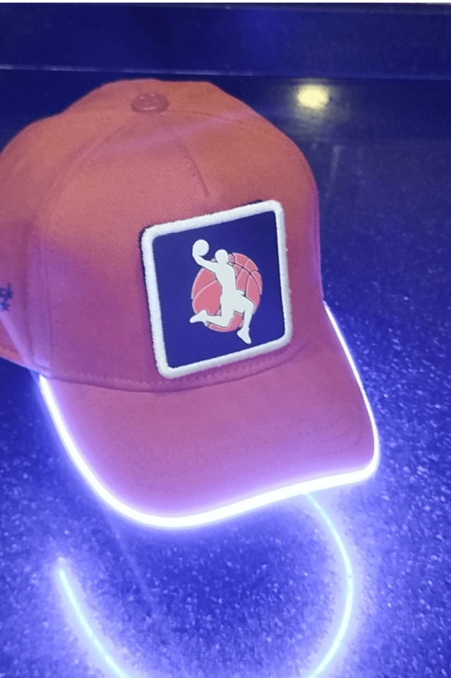 Basket Bench Kahve LED'li Beyzbol Şapka