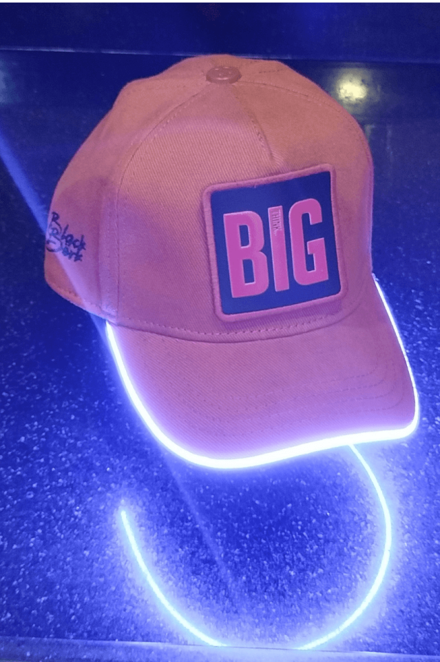 BIG Bench Kahve LED'li Beyzbol Şapka