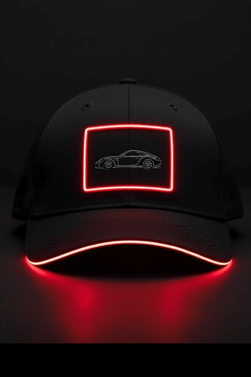OTOMOBİL Temalı Beyzbol Kep LED'li Şapkalar