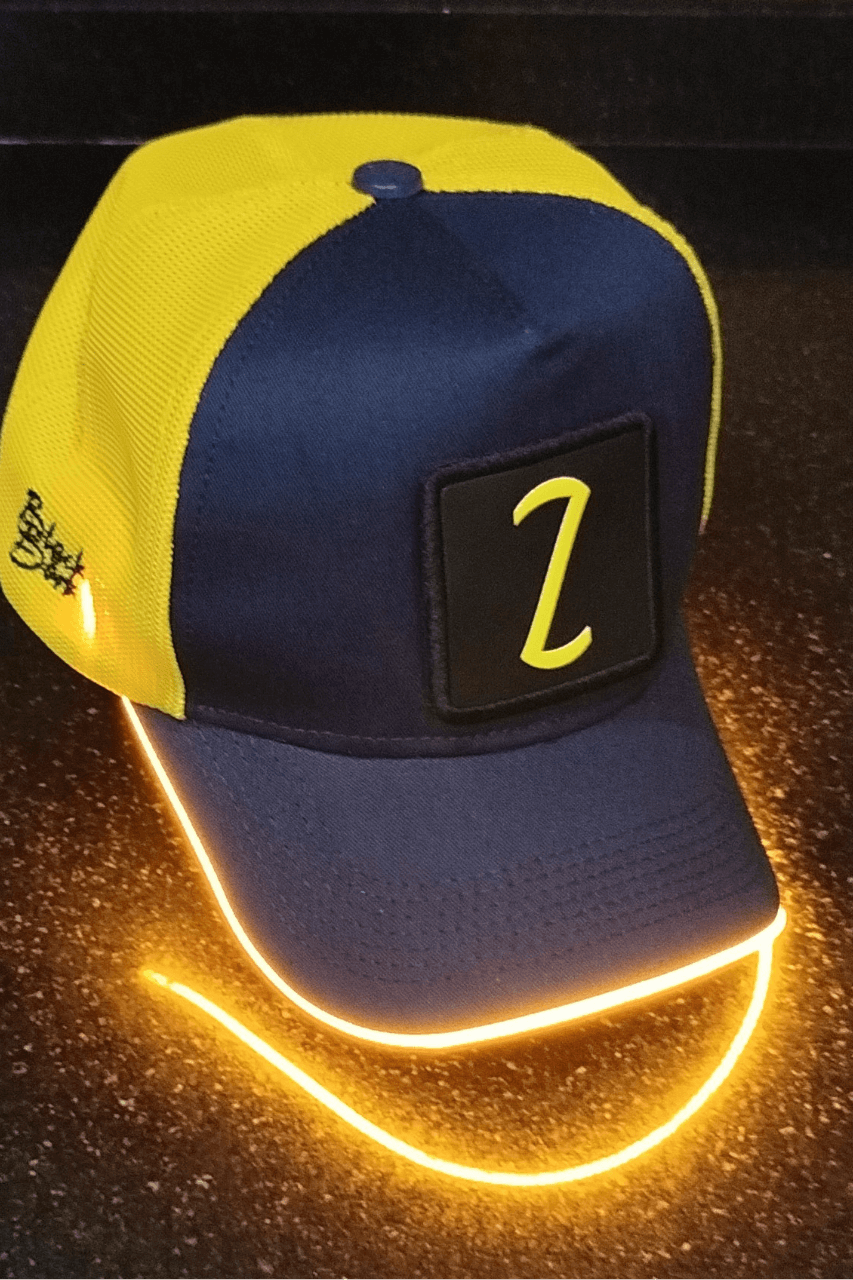 Z Bench Sarı-Lacivert LED'li Beyzbol