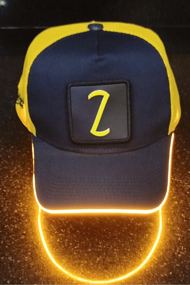 Z Bench Sarı-Lacivert LED'li Beyzbol