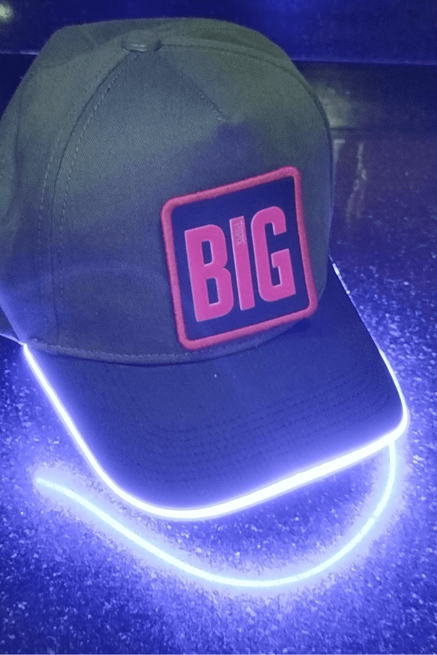 BIG Bench Yeşil-Siyah LED'li Beyzbol Şapka