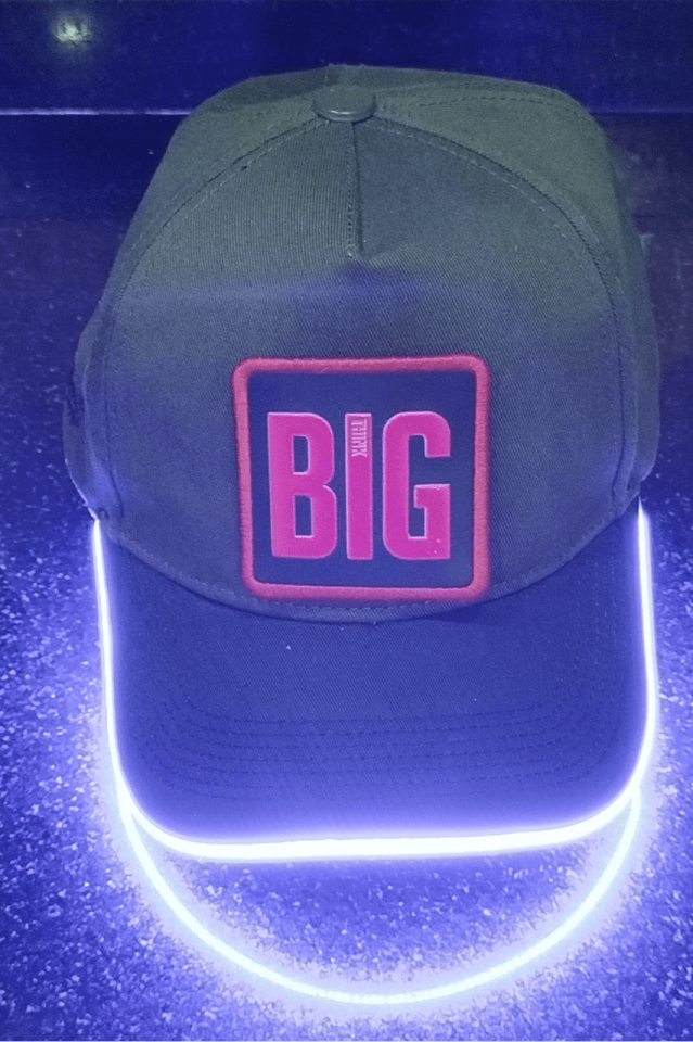 BIG Bench Yeşil-Siyah LED'li Beyzbol Şapka