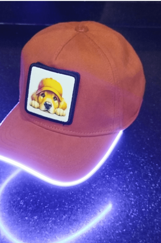 Golden Bench Kahve LED'li Beyzbol Şapka