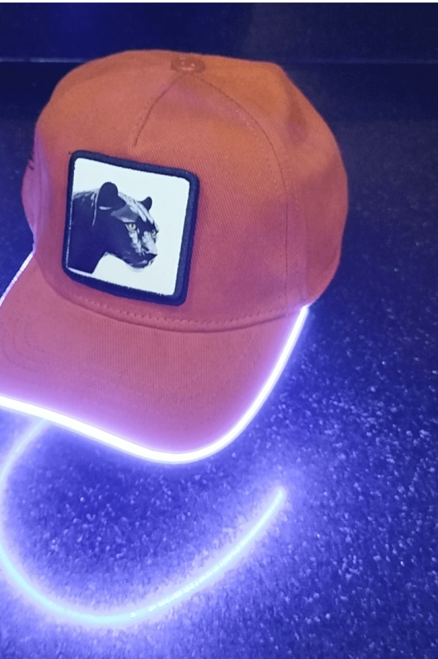 Panter Bench Kahve LED'li Beyzbol Şapka