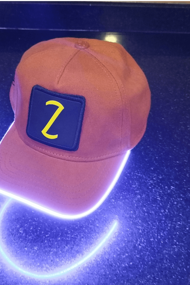 Z Bench Kahve LED'li Beyzbol Şapka
