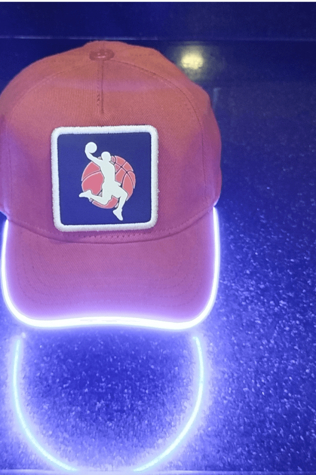 Basket Bench Kahve LED'li Beyzbol Şapka