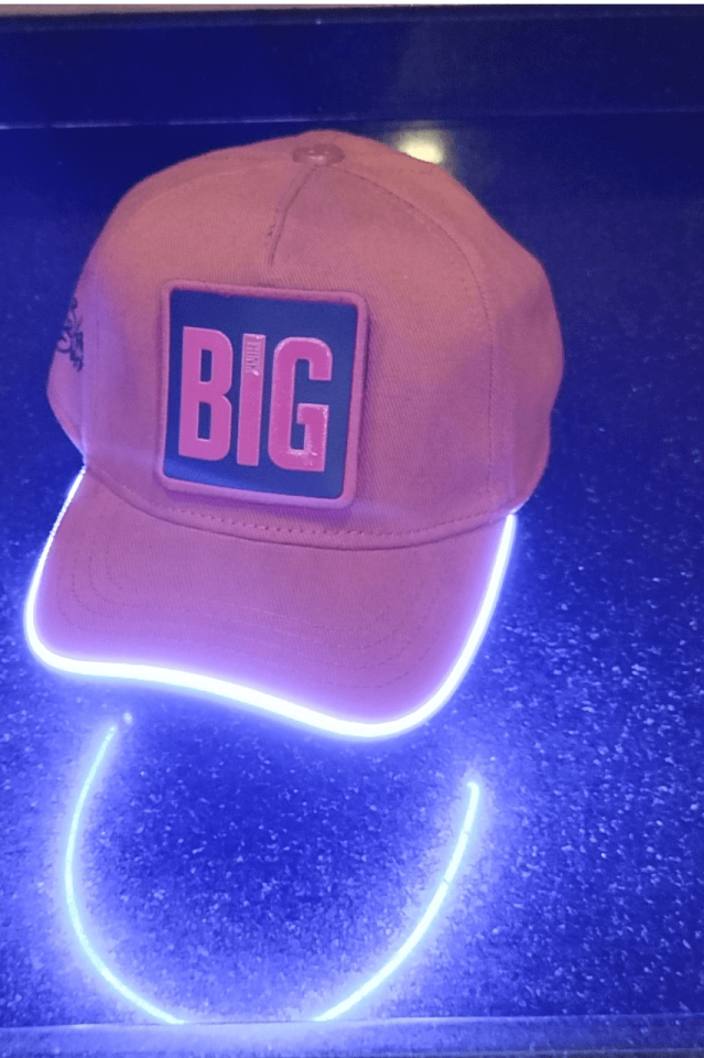 BIG Bench Kahve LED'li Beyzbol Şapka