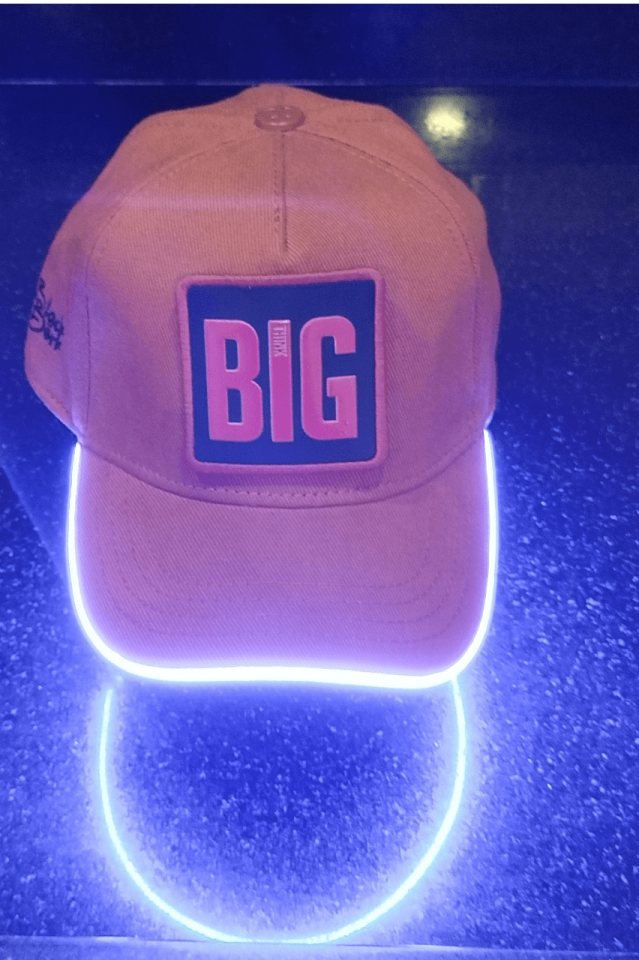 BIG Bench Kahve LED'li Beyzbol Şapka
